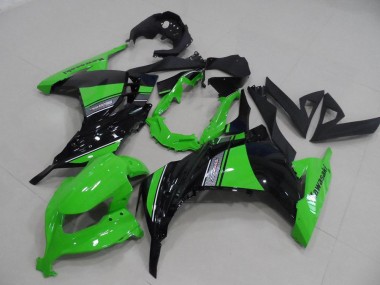 Grün OEM Stil ZX 300R 13-16 Verkleidungen