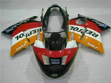 Orange Repsol CBR 1100 XX 96-07 Verkleidungen