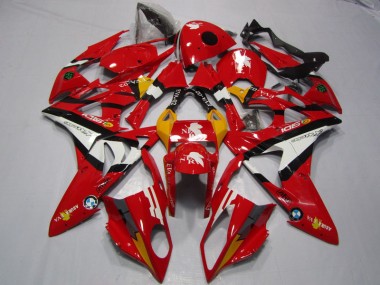 Rot Weiß S1000RR 09-14 Verkleidungen