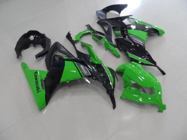 Schwarz Grün ZX 300R 13-16 Verkleidung