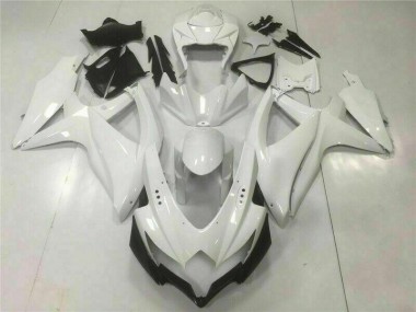 Weiß GSXR 600 / 750 K8 08-10 Vollverkleidung